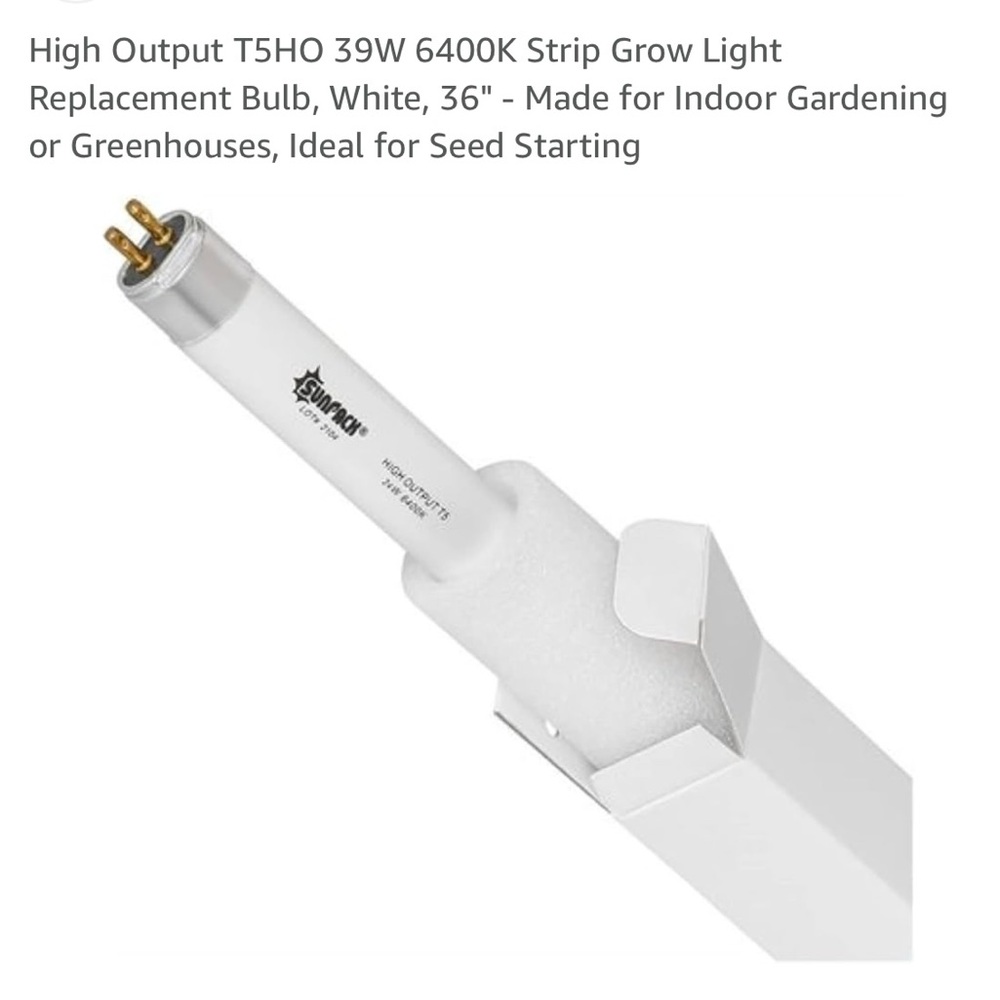 SunBlaster T5HO 39W Grow Light Bulb